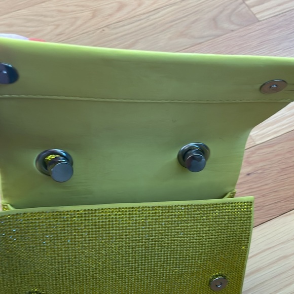 Zara yellow sequin clutch - Picture 6 of 7